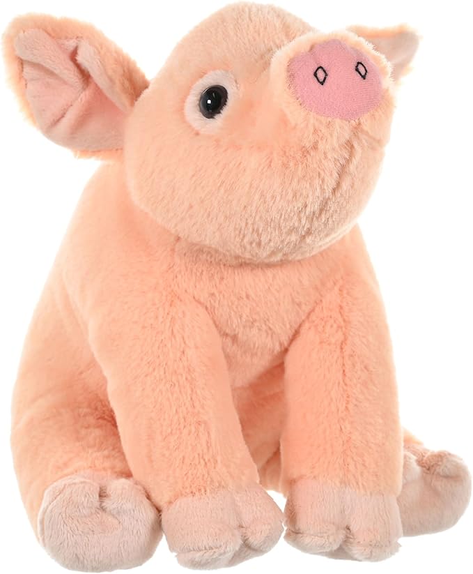 Wild Republic Pig Baby Plush, Stuffed Animal, Plush Toy, Gifts for Kids, Cuddlekins 12 Inches