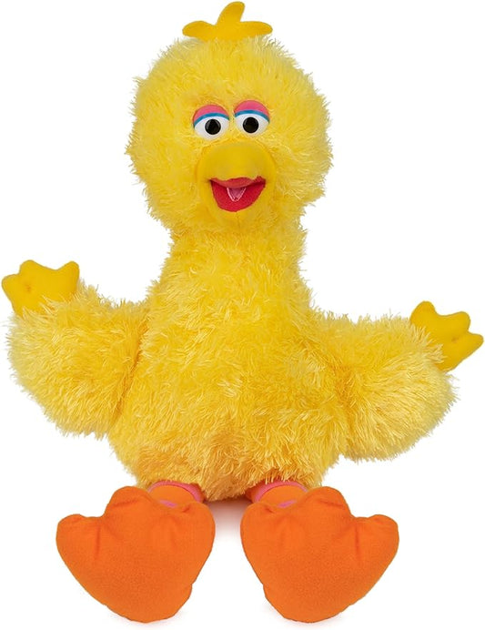 GUND Sesame Street Official Big Bird Muppet Plush, Premium Plush Toy for Ages 1 & Up, Yellow, 14”