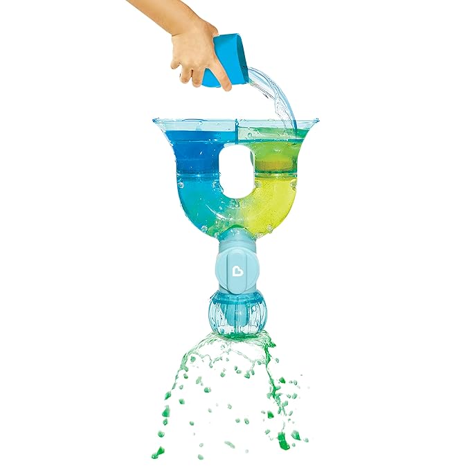Munchkin® ColorMix Lab™ STEM Learning Toddler Bath Toy, Includes 12 Bath Color Tablets
