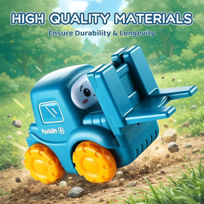 Big Cartoon Truck Car Toys for 1 Year Old Boy with Playmat/Storage Bag|Baby and Toddler Toys 12-18 Months & Age 1-2|1st Birthday Gift for Baby Toys 1 Year Old