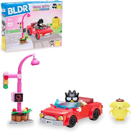 BLDR Hello Kitty and Friends Badtz-Maru’s Convertible Building Set 0111 with Badtz-Maru and Pompompurin Minifigures - for Kids and Sanrio Fans Ages 8+
