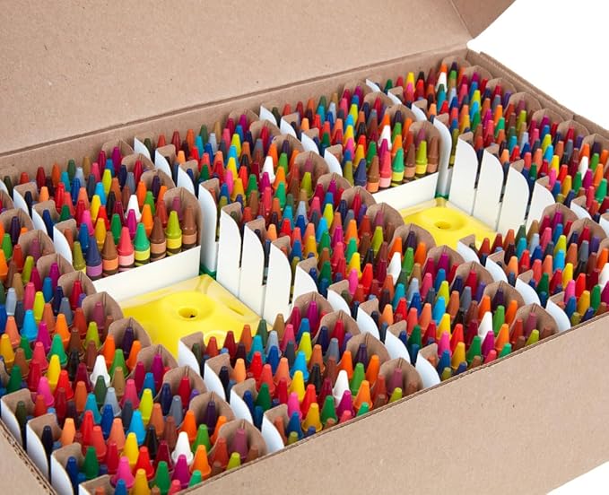 Crayola Crayon Classpack (832 Count), Bulk School Supplies for Classrooms,13 Sets of 64 Crayons, Kids Arts & Crafts Supplies