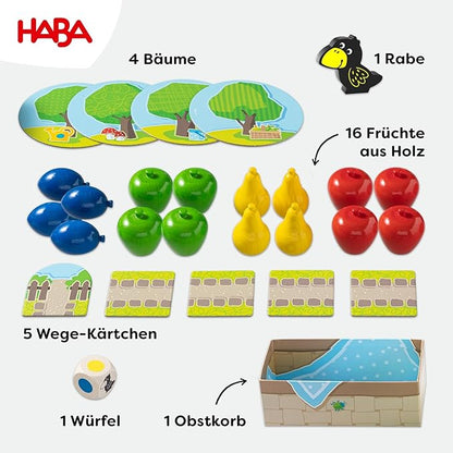HABA My Very First Games - First Orchard Cooperative Toddler Game Ages 2 Years + (German Box)