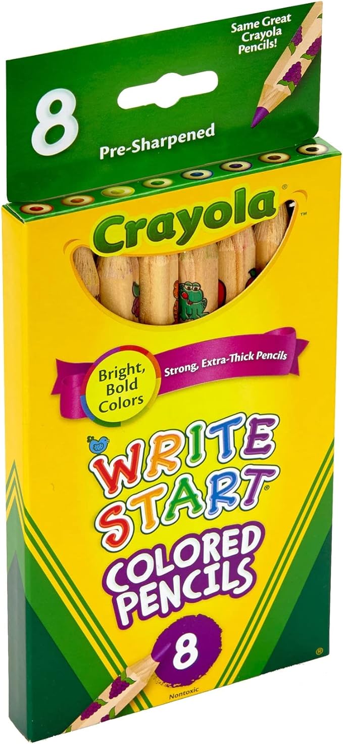 Crayola Write Start Colored Pencils