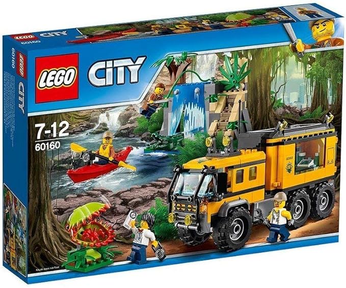 LEGO City Jungle Explorers Jungle Mobile Lab 60160 Building Kit (426 Piece)