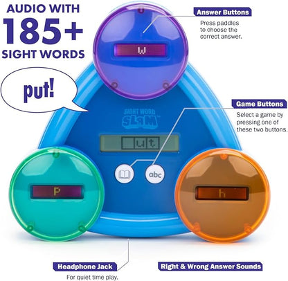 Educational Insights Sight Word Slam - Electronic Learning Games for Kids 5+, Sight Words Games for Kids, Word Games Classroom Must Haves
