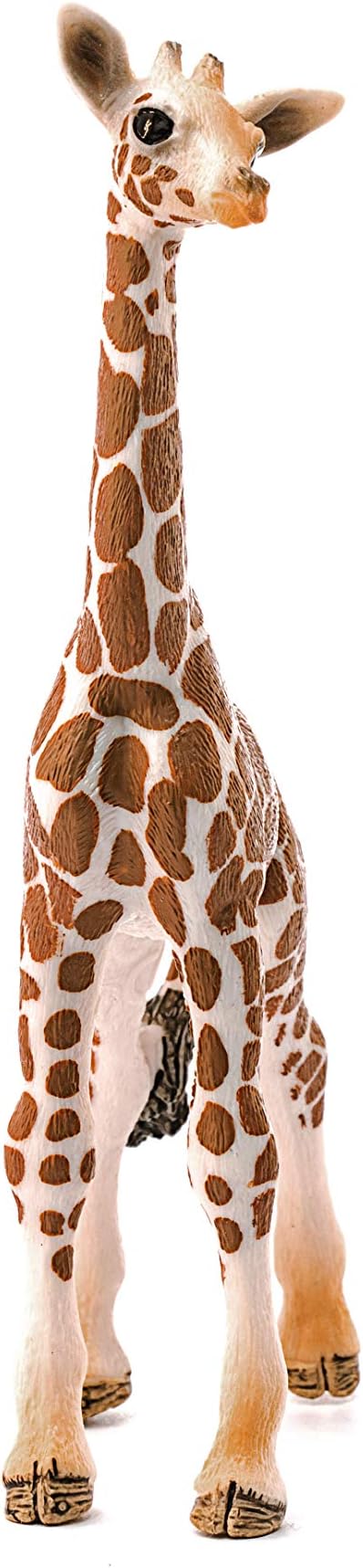Schleich Wild Life Giraffe Calf Animal Figurine - Realistic and Highly Detailed Baby Giraffe Toy Figure, Fun and Educational Play for Boys and Girls, Gift for Kids Ages 3+