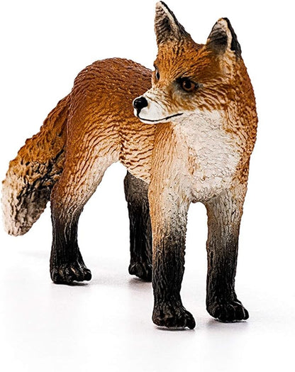 Schleich Wild Life, Animal Figurine, Animal Toys for Boys and Girls 3-8 Years Old, Fox Brown, Ages 3+