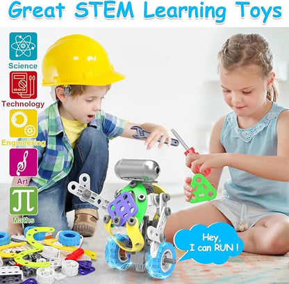 10 in 1 Electric STEM Toys for 5 6 7 8 9+ Year Old Boy Girl Birthday Gifts Educational Building Toys for Kids Ages 4-8 5-7 8-12 Stem Activities Construction Toy for Boys 6-8 8-10 Easter Idea Gift