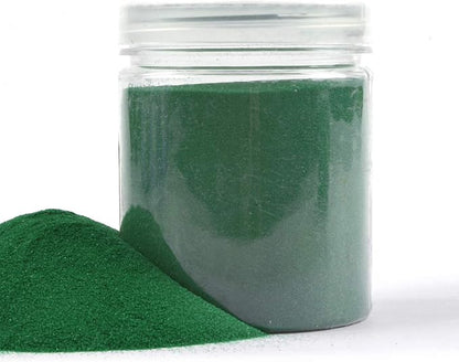 Shiny Stone Colorful Sand,Rainbow Sand,Art Sand,Colored Sand,Craft Sand,Decorative Wedding Vibrant Sand, 250g/0.55lbs/8.81oz for Kids Creativity Wedding Succulent Terrarium Vase (Light Green)