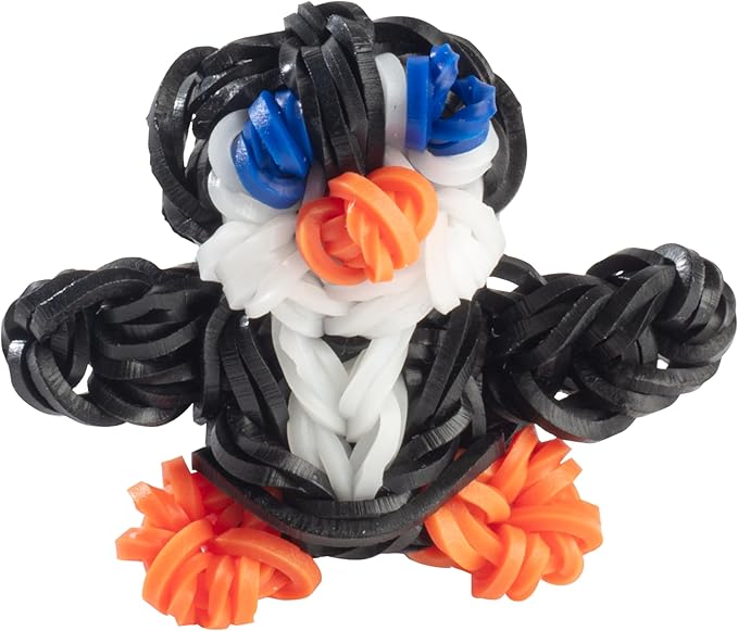 Loom Rubber Bands 4800 pc Refill Kit w 16 Unique Rainbow Colors (300 of Each) & 200 Clips - Works w All Rubber Band Jewelry Looms - DIY Gift for Girls Boys & Bracelet Making Craft for Kids and Camps