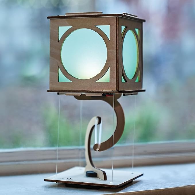KiwiCo Levitating Lantern – STEM Physics Science Project & Building Kit for Kids Ages 9+ - Robotics Science Gift