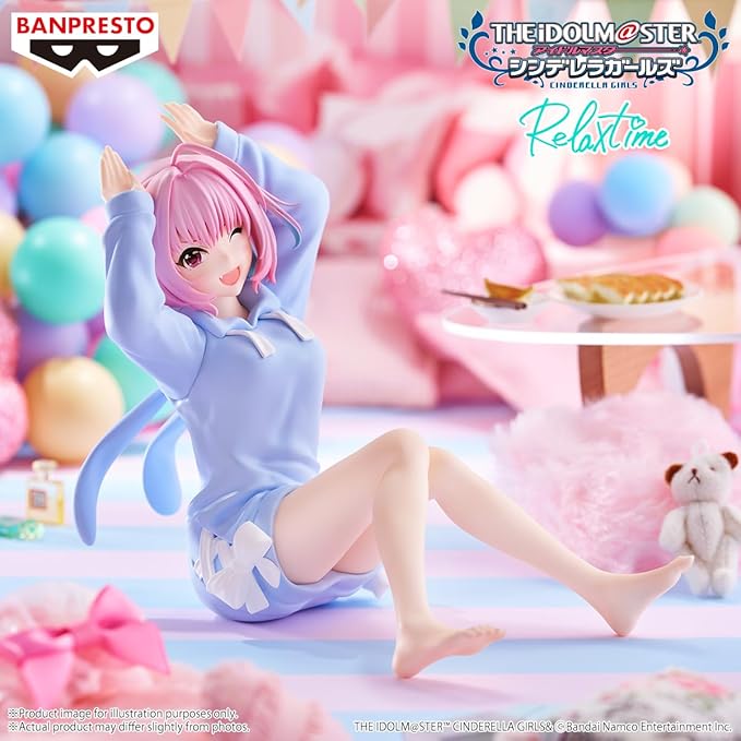 Banpresto - The Idolm@Ster Cinderella Girls - Riamu Yumemi, Bandai Spirits Relax Time Figure