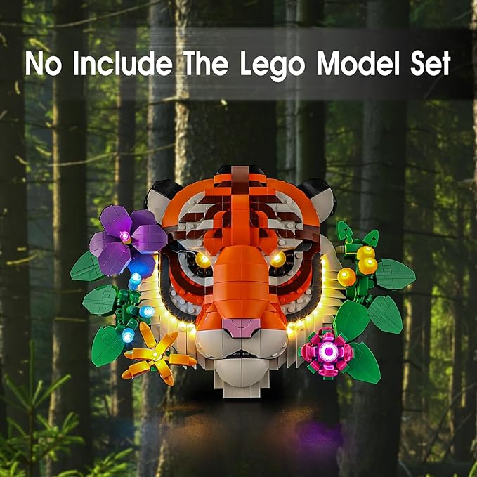 LED Light for Lego 31217 The Fauna Collection Set, Light Kit Compatible with Lego 31217 Building Blocks Model, Not Included The Model Set
