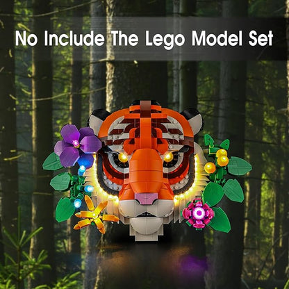 LED Light for Lego 31217 The Fauna Collection Set, Light Kit Compatible with Lego 31217 Building Blocks Model, Not Included The Model Set