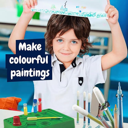 Science4you Marker Maker for Kids - Make Your Own Washable and Scented Markers for Kids, Marker Set with 12 Activities + 65 Contents, Stem Toys, Games, Gifts for 6+ Year Old Boys and Girls…