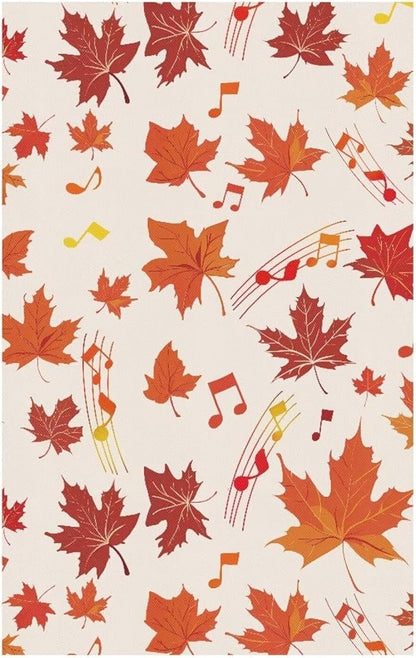 Maple Leaves Headrest Covers for Recliners Soft Chair Headrest Cover Wear Resistant Sofa Head Protector for Home Couch Loveseats Decoration 3 Pack