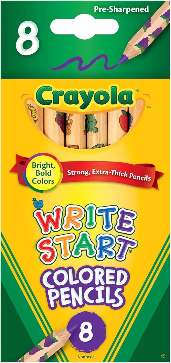Crayola Write Start Colored Pencils