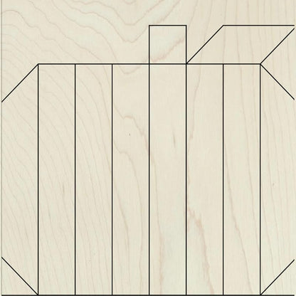 Fall Unfinished Barn Quilt Square Wooden Sign DIY Painting Craft Kit Adults, Autumn Paintable Country Decor Canvas Quilts Blocks to Paint (18 inches, Pumpkin) AVTRBoutique