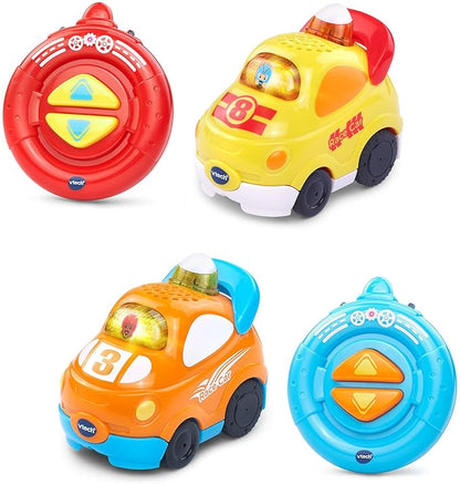 VTech Go! Go! Smart Wheels Speedway RC SmartPoint Racer (2 Pack), Multicolor