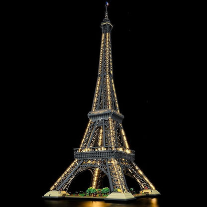 BRIKSMAX Led Lighting Kit for LEGO-10307 Eiffel Tower - Compatible with Lego Architecture Building Blocks Model- Not Include Lego Set