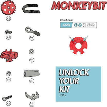 Stem Building Toys, Educational Build Your Own Monkey Robot Toy for Kids Age 6 7 8 9+ Year Old Boys and Girls, Animal Stem Toys Engineering Kit, Construction Toys Steam Gift