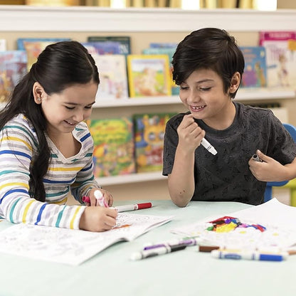 Crayola Ultra Clean Washable Markers, Assorted Bright Colors, 8 Count