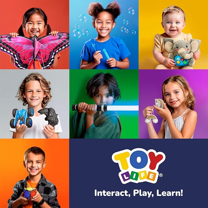 TOY Life Train Set 80pcs Wooden Train Set with Crane, Wooden Train Tracks Toy Train Set for Toddlers 3 4 5, Wooden Toys Toddler Train Set Gift for Kids 4-8, Fits Thomas Brio Melisa Train Track Set