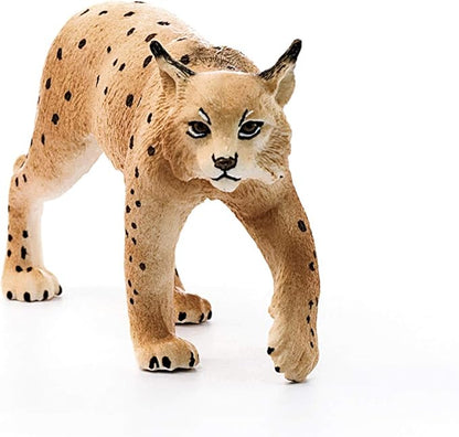 Schleich Wild Life, Realistic North American Forest Animal Toys for Kids, Lynx Toy Figurine, Ages 3+