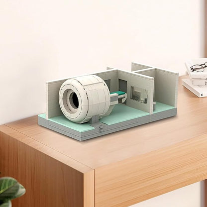 Educational Hospital Medical Machine Toy Set，MRI Scanner Model Building Blocks Set，Collectible Scene for Moc Bricks Lovers，Compatible with Lego 630 Building Accessory，523 Pcs