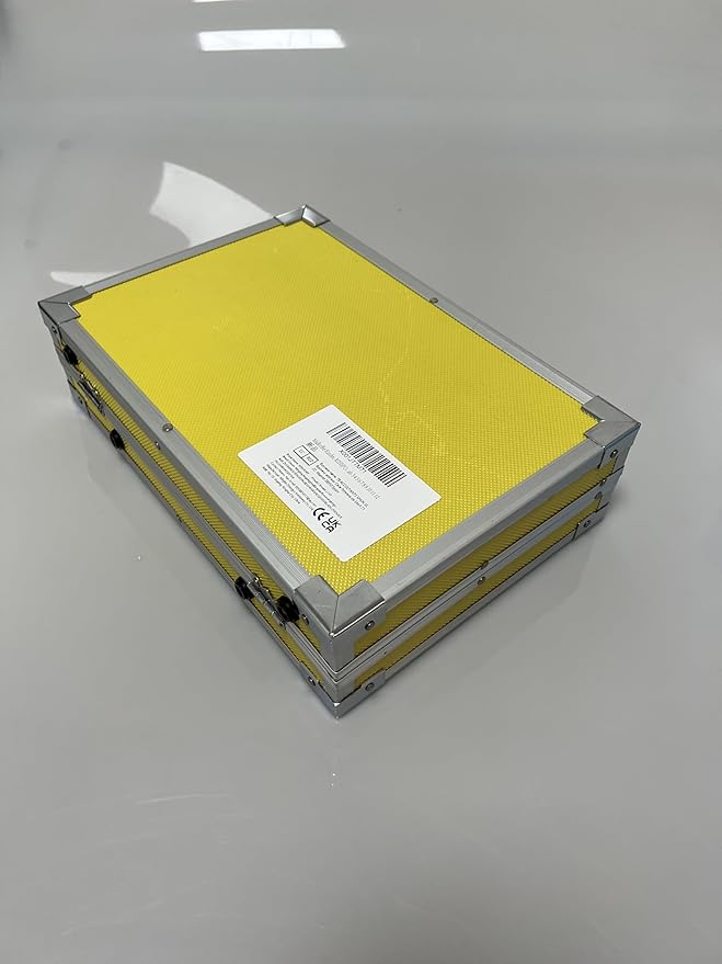 KINSPORY Art Supplies, 139 Pack Painting Drawing Art Kit with 2 Sketch Pads, Deluxe Double Layers Art Set Crafts, Colored Pencils, Oil Pastels, Watercolor Paints, Gift for Artists Kids (Yellow)