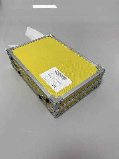 KINSPORY Art Supplies, 139 Pack Painting Drawing Art Kit with 2 Sketch Pads, Deluxe Double Layers Art Set Crafts, Colored Pencils, Oil Pastels, Watercolor Paints, Gift for Artists Kids (Yellow)