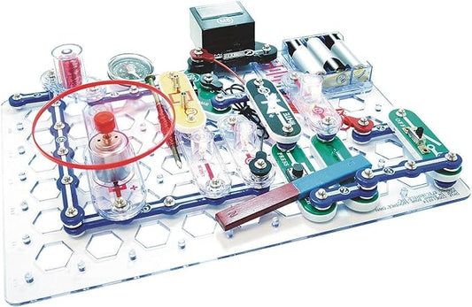 Snap Circuits STEM Electronics Discovery Kit | Explore Magnetism & Electronics | Ages 8+ | 85+ Hands-On Projects