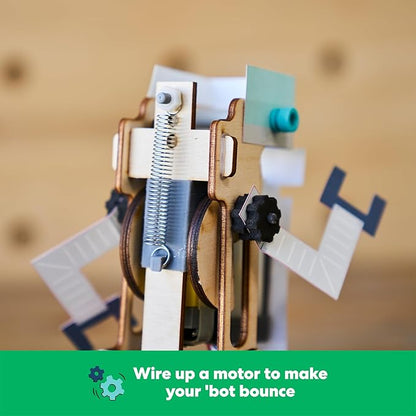 KiwiCo Jumping Robot STEM Kit – Robotics Building Set & Engineering Project for Kids Ages 9+ - Science Gift