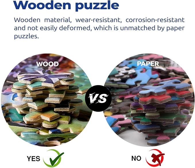 Uyou Who Really Loved Dachshunds Jigsaw,Child Intellectual Jigsaw,Wooden Puzzles 1000 Pieces Educational Fun Game,Game Decompression Toys for Adults and Kids