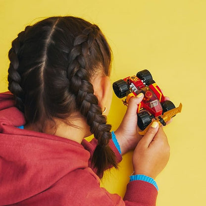 Lego NINJAGO Kai's Ninja Race Car EVO 71780, 20in1 Racing Car Building Toy Set, Kids Can Build a Off Road Vehicle and Racing Car, Ninja Mini Figure with Toy Swords, Gift Idea for Boys, Girls Age 6+