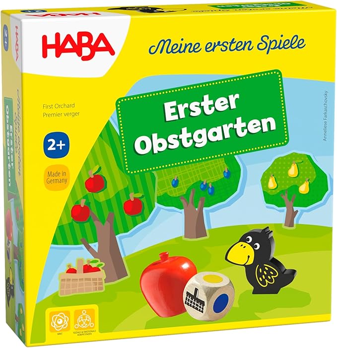 HABA My Very First Games - First Orchard Cooperative Toddler Game Ages 2 Years + (German Box)