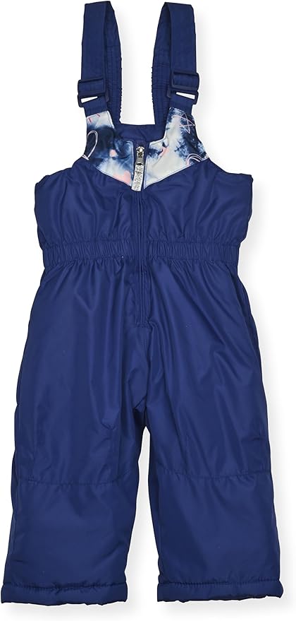 Arctic Quest Little Girls Bib Snow Pants and Ski Jacket Water-Resistant Snowsuit For Kids Winter Jacket For Girls