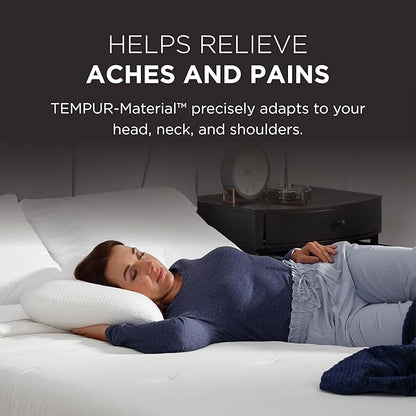 Tempur-Pedic Memory Foam Symphony Pillow Luxury Soft Feel, Standard, White