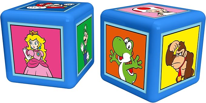 Top Trumps Match Game Super Mario – Family Board Games for Kids and Adults – Matching Game and Memory Game – Fun Two Player Kids – Memories and Learning, Board Games for 4 and up