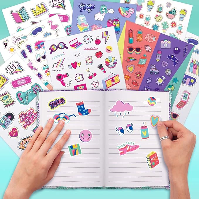 Fashion Angels 1,000+ Totes Adorbs Sticker Book, Includes Fun & Colorful Craft Stickers, Ideal for Accessorizing Kids & Teens Notebooks, Journals & More