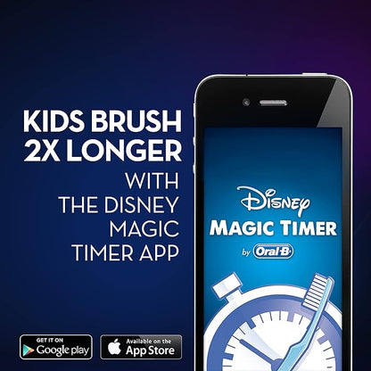 Oral-B Kid's Battery Toothbrush Featuring Disney's Buzz Lightyear, Soft Bristles, for Kids 3+