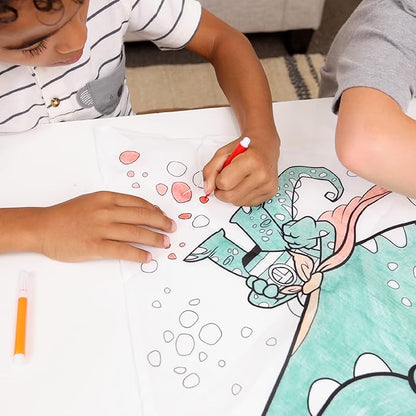 Hapinest DIY Color and Make Your Own Kite Kit for Kids | Easy to Fly Kites Outdoor Toys and Activities for Boys and Girls Ages 4 5 6 7 8 9 10 11 12 Years Old and Up