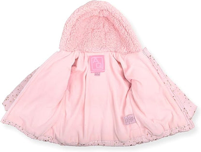 Arctic Quest Little Girls Bib Snow Pants and Ski Jacket Water-Resistant Snowsuit For Kids Winter Jacket For Girls