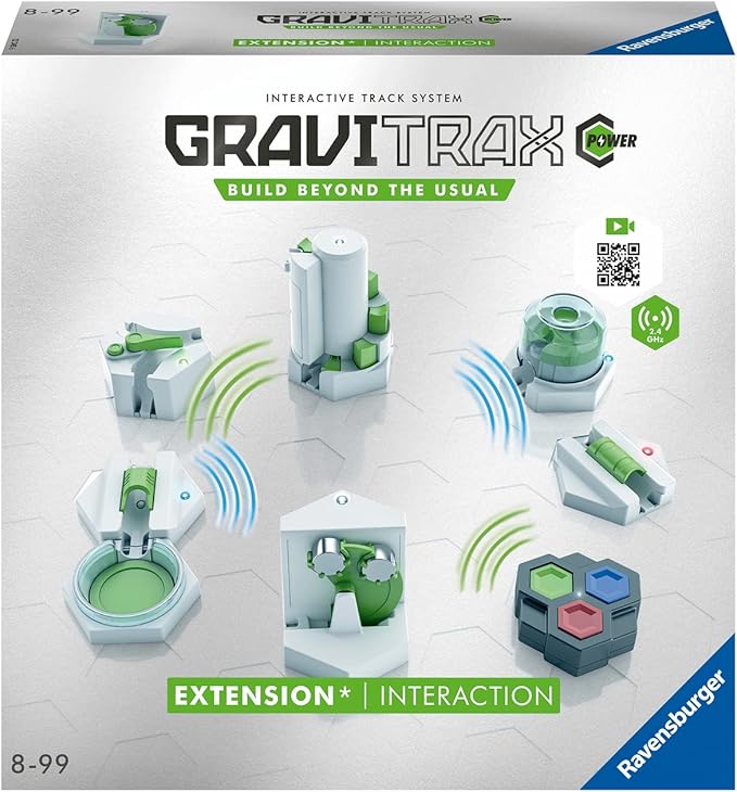 Ravensburger GraviTrax Power Extension Interaction | STEM and Construction Toy | Marble Run and Maze Game | Interactive Track System | Kids Age 8 and Up