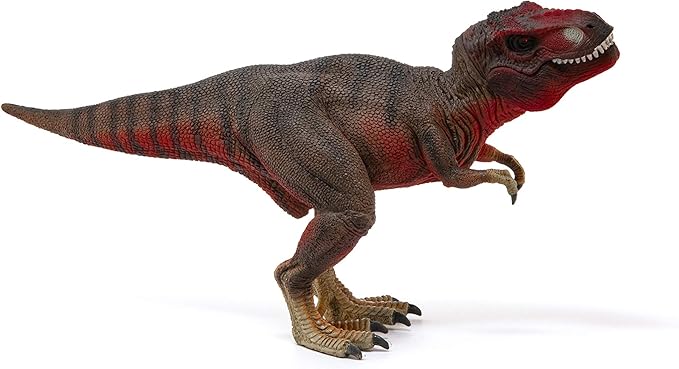 Schleich Dinosaurs Tyrannosaurus Rex - King of the Dinosaurs Tyrannosaurus Rex Toy with TRex Chomping Action Jaw, Dino World Action Figure for Boys and Girls, Gift Ready, Ages 4+