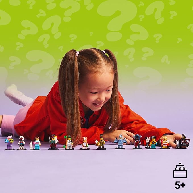 LEGO Minifigures Series 27 6 Pack - Multipack of Collectible Figures for Kids, Boys and Girls, Ages 5+ - Mystery Blind Box of 12 Possible Minifigures - Gift Idea for Birthdays or Events - 66795