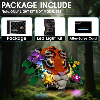 LED Light for Lego 31217 The Fauna Collection Set, Light Kit Compatible with Lego 31217 Building Blocks Model, Not Included The Model Set