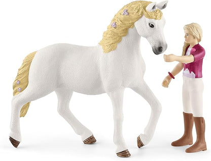 Schleich Horse Club Ride Out 40-Piece Playset Horse Gifts for Girls & Boys Ages 5+ with 4 Horse Rider Girls, 4 Horse Toys and Horse-Riding Accessories