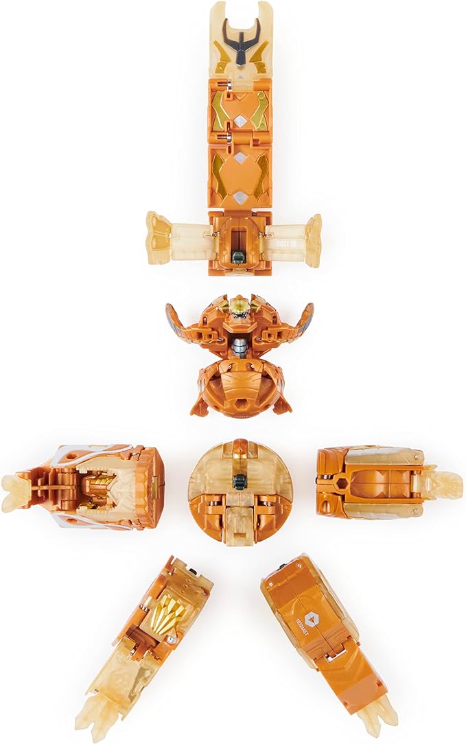 Bakugan Ultimate Viloch, 7-in-1 Exclusive Bakugan, Includes BakuCores and Trading Cards, Geogan Rising Collectible Action Figure Kids Toys for Boys